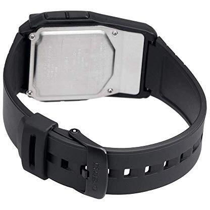 Casio Collection Unisex Watch, Black, Einheitsgr            E, Bracelet
