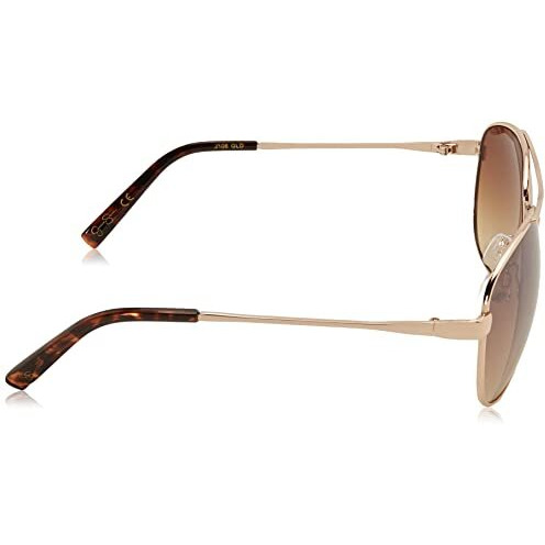 Jessica Simpson Women's J106 Iconic Metal Aviator Pilot Sunglasses With Uv400 Protection. Glam Gifts For Her, 60 Mm