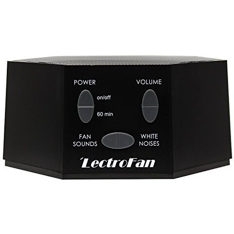 Lectrofan High Fidelity White Noise Machine With 20 Unique Non-Looping Fan And White Noise Sounds And Sleep Timer