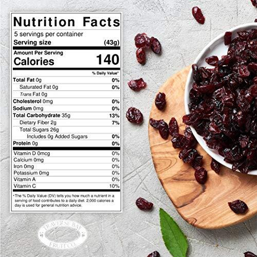 Traverse Bay Fruit Dried Cherries, 4 Pound