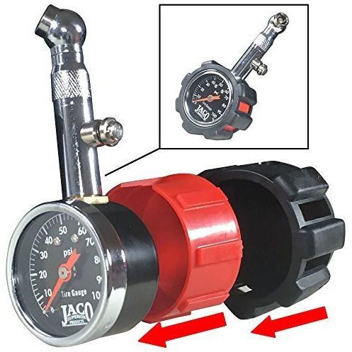 Jaco Deluxe Tire Pressure Gauge - 100 Psi