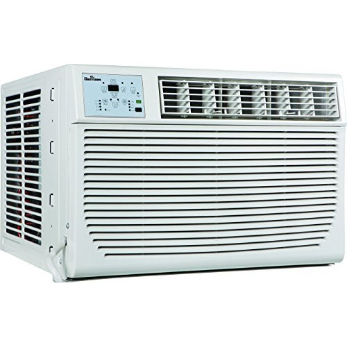 Garrison 2477802 R-410A Through-The-Window Heat/Cool Air Conditioner With Remote Control, 12000 Btu, White