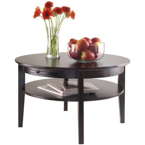 Winsome Amelia Occasional Table, Dark Espresso