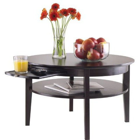 Winsome Amelia Occasional Table, Dark Espresso