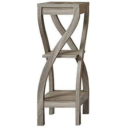 Monarch Specialties Dark Taupe Accent Table, 32""