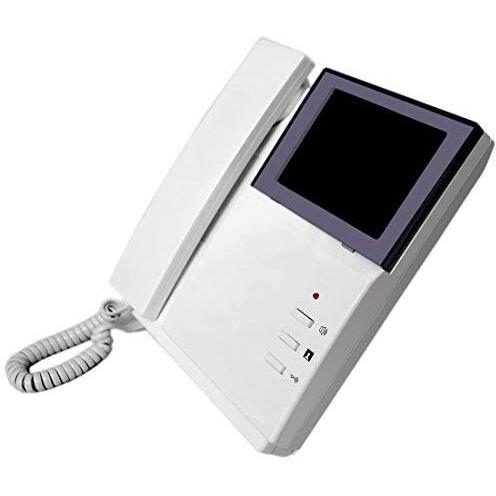 Amocam Video Door Phone System, 4.3 Inches Clear Lcd Monitor Wired Video Intercom Doorbell Kits, Ir Night Vision Camera Door Intercom, Doorphone Telephone Style For Home Improvement