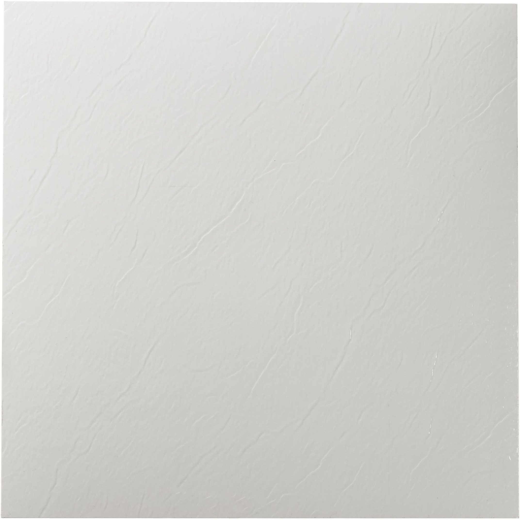 Nexus Self Adhesive 12-Inch Vinyl Floor Tiles, 20 Tiles - 12 X 12, White Slate Pattern - Peel & Stick, Diy Flooring For Kitchen, Dining Room, Bedrooms & Bathrooms By Achim Home Decor