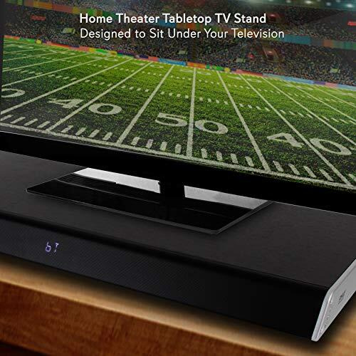 Pyle Surround Sound Tv Sound Bar - Bluetooth Compatible Wireless Soundbar For Tv W/ Built In Subwoofer Speaker - Television Sound Bar System W/ Lcd/Optical Audio/Rca/Aux/Usb/Coaxial Psbv620Bt