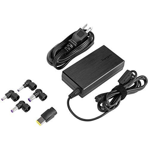 Targus 90W Ac Semi-Slim Universal Laptop Charger With 6-Foot Cable, Includes 5 Power Tips Compatible With Major Brands Acer, Asus, Hp, Compaq, Dell, Toshiba, Gateway, Ibm, Lenovo, Fujitsu (Apa90Us)