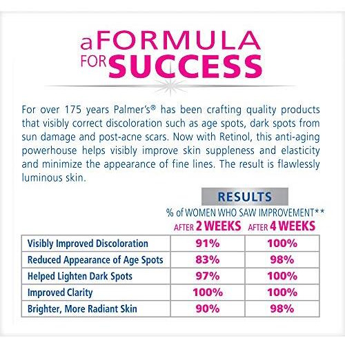 Palmer's Skin Success Anti-Dark Spot Fade Cream With Vitamin E And Niacinamide, Helps Reduce Dark Spots And Age Spots, Suitable For All Skin Types 2.7 Ounce