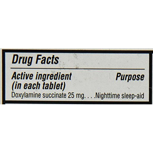 Kirkland Signature Nighttime Sleep Aid (Doxylamine Succinate 25 Mg), 192 Tablets