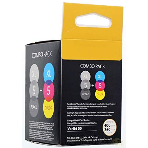 Kodak Al11Ua Verite 5 Xl Combo Ink Cartridge