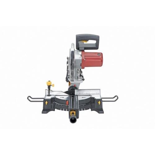 10 Inch Sliding Compound Miter Saw With 45 Degree Bevel And Dust Bag, Extension Bars And Table Clamp