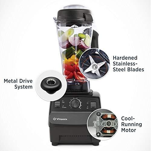 Vitamix 5200 Blender, Professional-Grade, Container, Self-Cleaning 64 Oz, Black/Grey