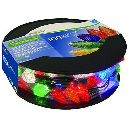 Brite Star Faceted Light 100 Count C7 Led, Multicolor
