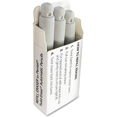 Eraser Refills, E10, 3/Tube, Sold As Pack Of 6