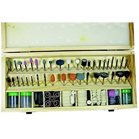 228Pc Rotary Tool Accessory Bit Set W Case 1/8"" Accessories For Dremel Grinding