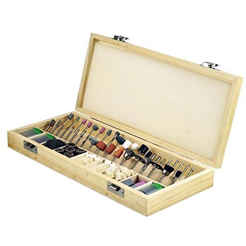 228Pc Rotary Tool Accessory Bit Set W Case 1/8"" Accessories For Dremel Grinding