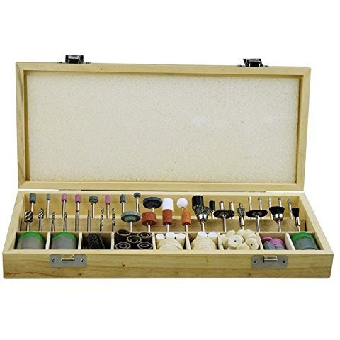 228Pc Rotary Tool Accessory Bit Set W Case 1/8"" Accessories For Dremel Grinding