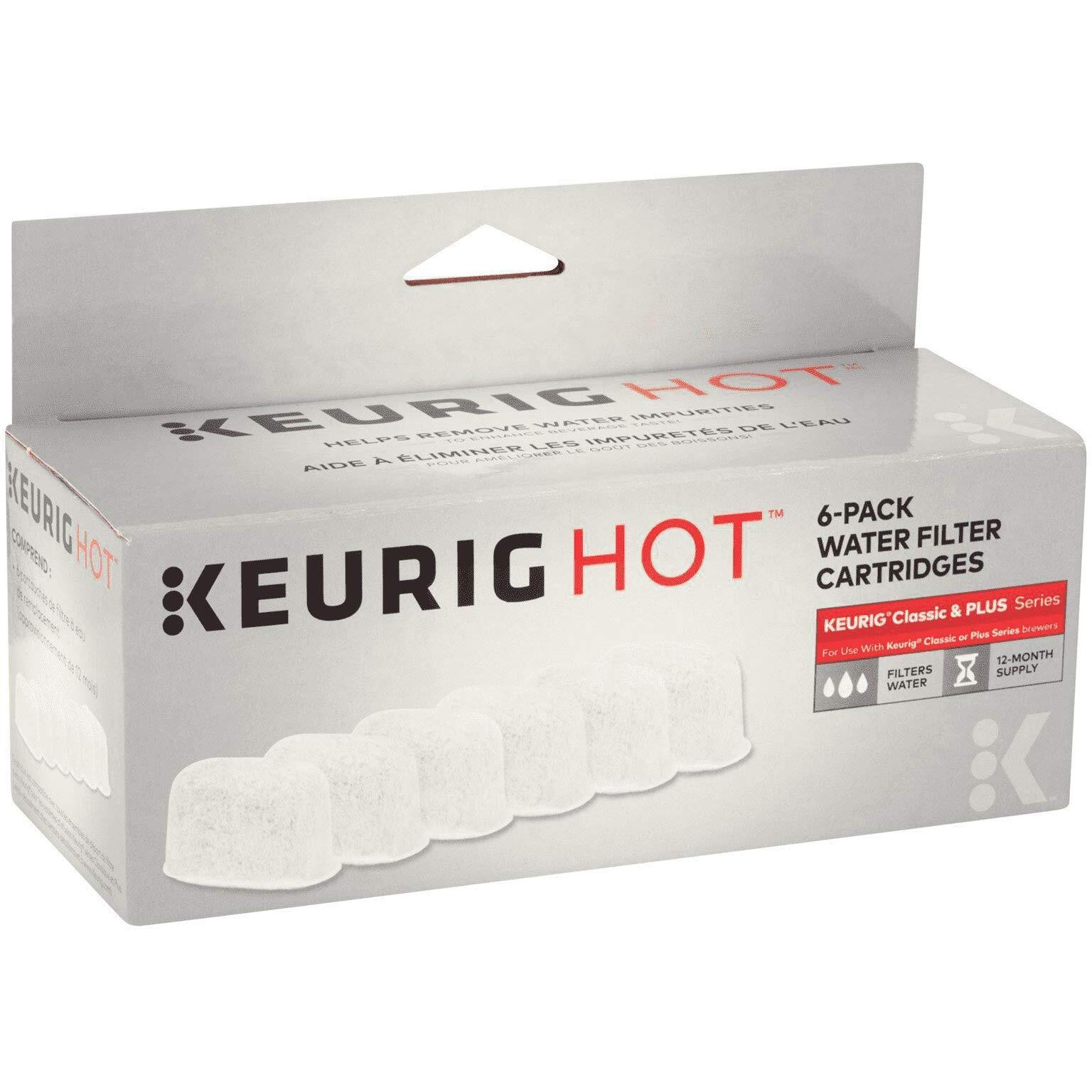 Keurig Six Water Filter Cartridges (12 Filters)