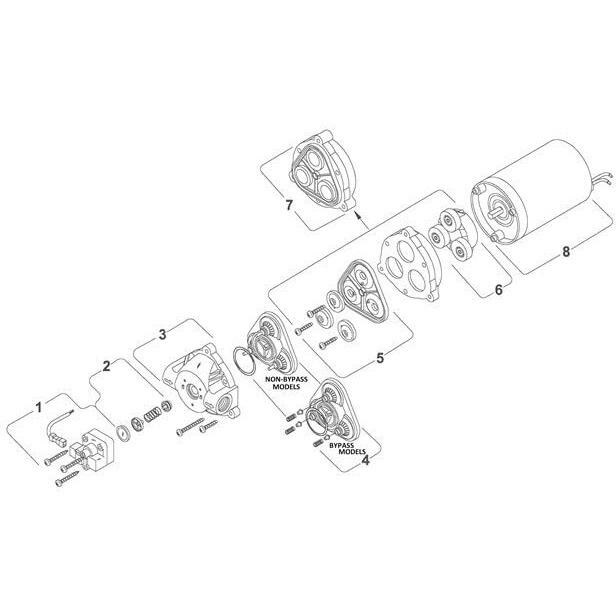 Shurflo 8000-812-288 On Demand Diaphragm Water Pump For Agriculture Spraying And Fluid Transfer, 115Vac, 1.4Gpm, 100Psi, Chemical-Resistant Materials, Viton Valve, Self-Priming, Can Run Dry