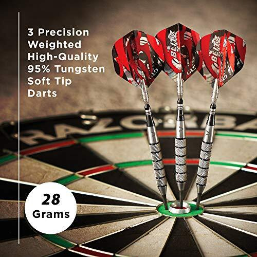 Viper Blitz 95% Tungsten Steel Tip Darts With Storage/Travel Case, 28 Grams