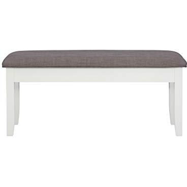 Powell Furniture Jane Storage, Antique White Dining Bench,