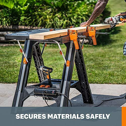 Worx Wx051 Pegasus Folding Work Table & Sawhorse