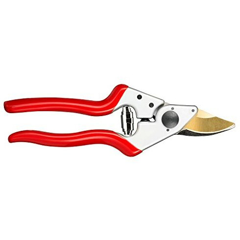 Haus & Garten Precisionpro 8"" Titanium Pruning Shears - Heavy Duty Professional Bypass Pruner - Use As Rose Clippers, Premium Gardening Secateurs, Garden Scissors, Handheld Yard, Tree, & Plant Tool