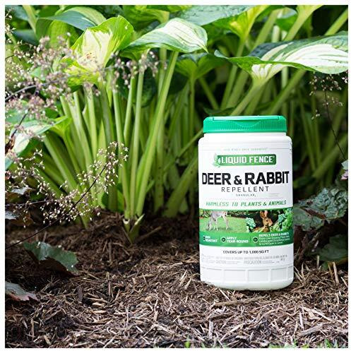 Liquid Fence 80266 Hg-70266 Hg-80266 Deer And Rabbit Repellent Granules, 2-Pound, 2 Lbs, White