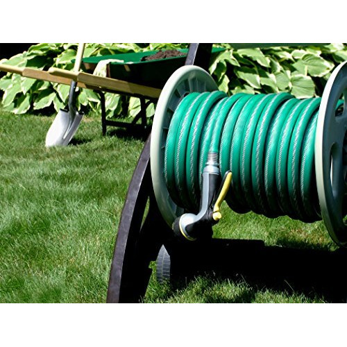 Teknor Apex 100519523 Neverkink 8615-130, Heavy Duty Hose Reel Garden Hose, 5/8-Inch By 130-Feet