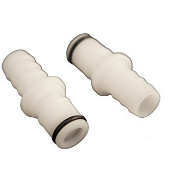 2 Pack Air Hose Quick-Connect Male Connector Replacement Part For Sleep Number Bed M-236 (For Beds With 3/8 Inch Inside Diameter Hoses Only)