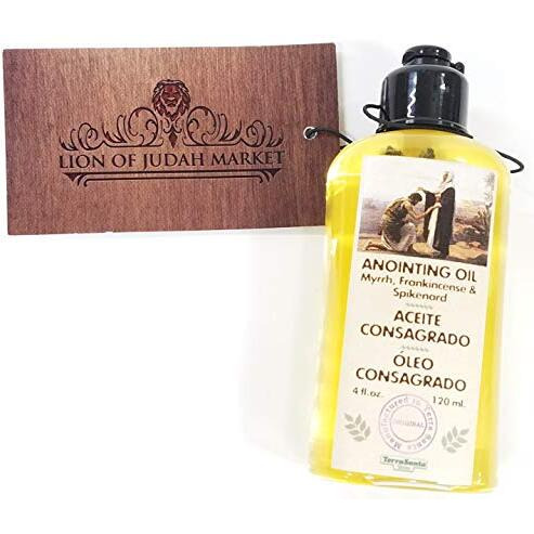 Mix Of Frankincense, Spikenard And Myrrh Oils In A 120Ml Bottle By Lion Of Judah Market