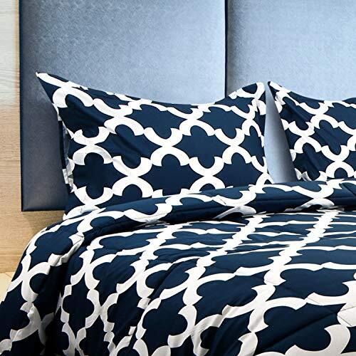 Utopia Bedding King Comforter Set (Navy) With 2 Pillow Shams - Bedding Comforter Sets - Down Alternative Comforter - Soft And Comfortable - Machine Washable