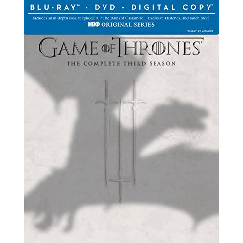 Game Of Thrones Season 3 (Blu-Ray/Dvd Combo + Digital Copy)