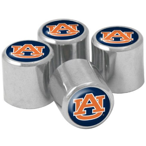 Ncaa Auburn Tigers Metal Tire Valve Stem Caps, 4-Pack