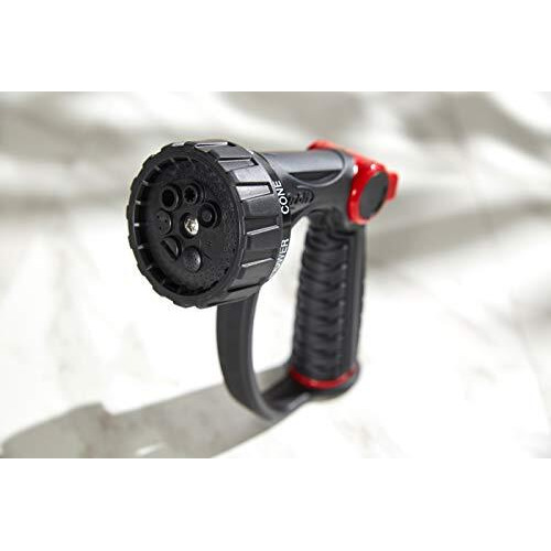 Orbit 58993 7-Pattern Watering Nozzle With Thumb Control , Black