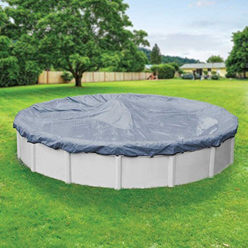 Pool Mate 4624Pm Classic Winter Pool Cover For Round Above Ground Swimming Pools, 24-Ft. Round Pool