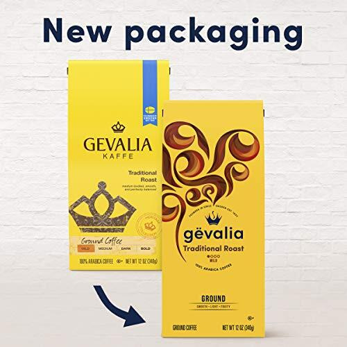 Gevalia Traditional Mild Roast Ground Coffee (12 Oz Bag)