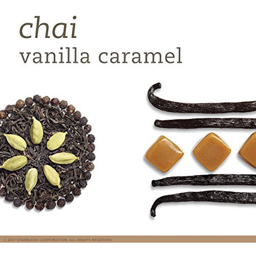 Tazo, Tea Vanilla Caramel Chai Filterbags, 20 Count