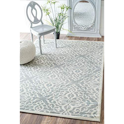 Nuloom Jaime Vintage Trellis Area Rug, 5X7, Gray