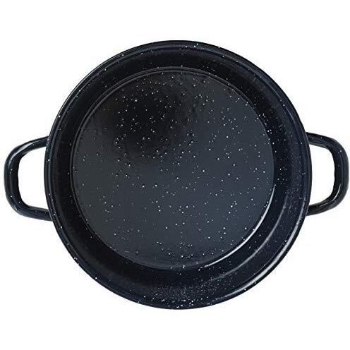 Imusa Usa Blue 6-Quart Speckled Enamel Stock Pot With Lid