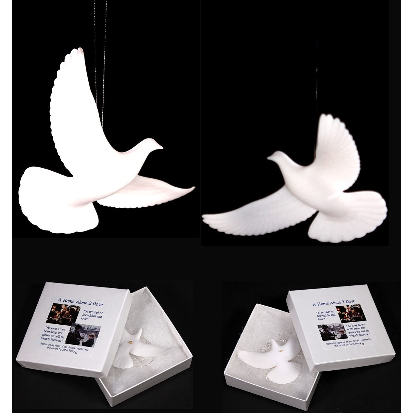 Home Alone Turtle Doves Two Box Version Authentic Replicas By John Perry Who Created The Originals For The Movie.