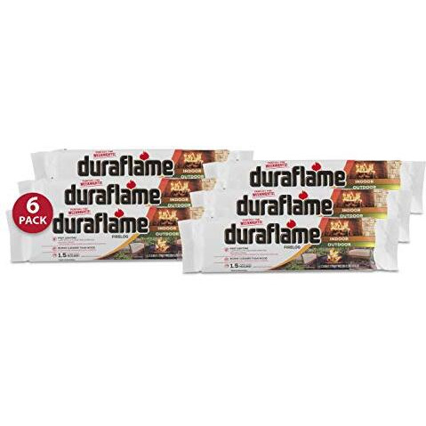 Duraflame 2.5Lb 1.5-Hr Firelog, 6 Pack (00625)