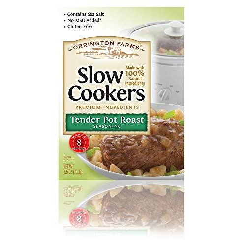Orrington Farms Slow Cookers Pot Roast Seasoning, 2.5 Ounce (Pack Of 12)