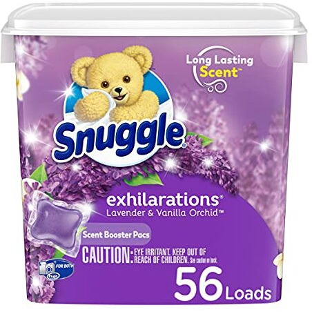 Snuggle Scent Boosters In-Wash Laundry Scent Pacs, Lavender Joy, 56 Count