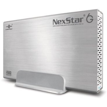 Vantec 3.5-Inch Sata 6Gb/S To Usb 3.0 Hdd Enclosure, Silver (Nst-366S3-Sv)