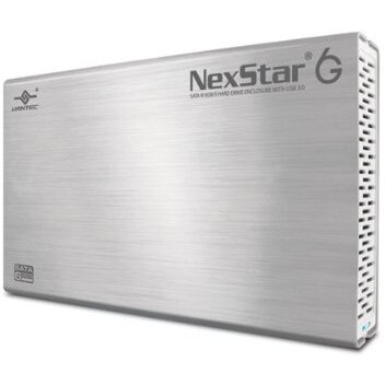 Vantec 3.5-Inch Sata 6Gb/S To Usb 3.0 Hdd Enclosure, Silver (Nst-366S3-Sv)