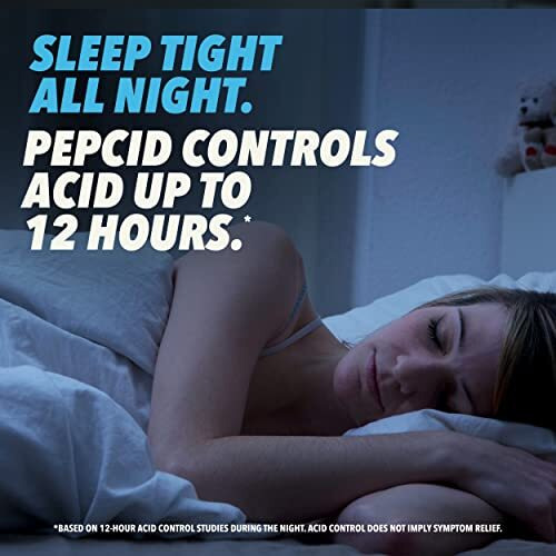 Pepcid Ac Original Strength, 10 Mg Famotidine For Heartburn Prevention & Relief, 90 Ct