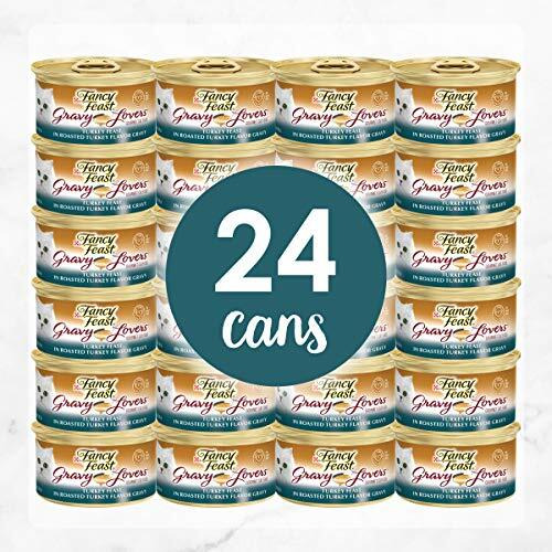 Purina Fancy Feast Gravy Lovers Turkey Feast Gourmet Cat Food In Wet Cat Food Gravy - 3 Oz. Can